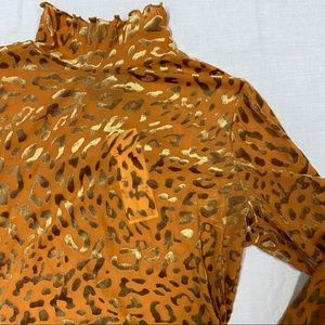 Urban Outfitters Leopard Print Top